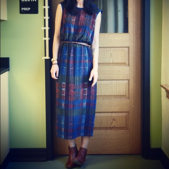 Anthropologie maxi dress