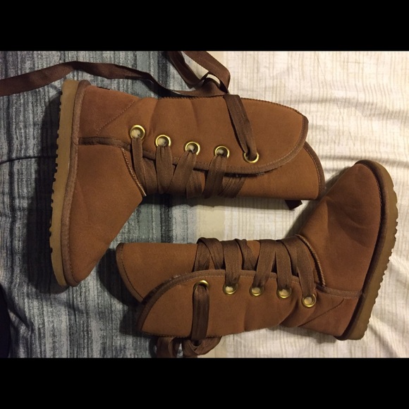 Ugg lace boots