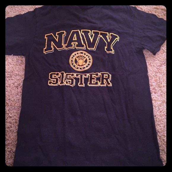 Navy Sister Small t-shirt