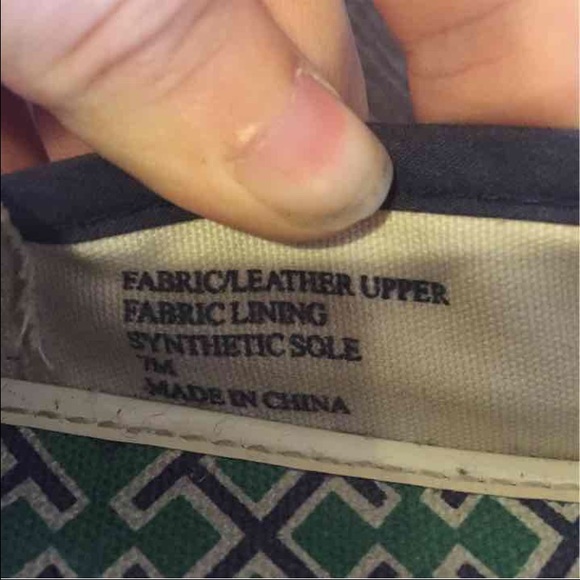 Tory Burch Slip On Sneaker Flats Navy Blue - Picture 3 of 4