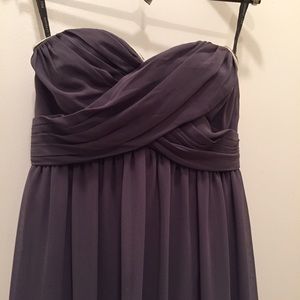 Bill Levkoff long bridesmaid dress sz 8 (reg sz 4)