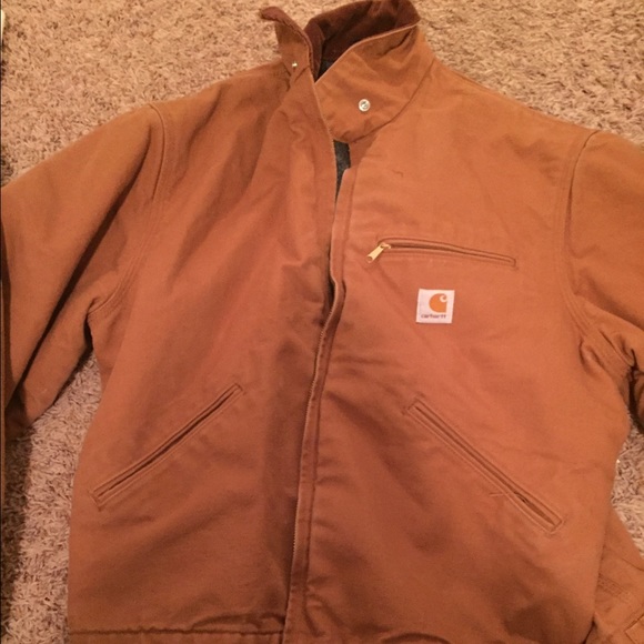 Men's Carhartt Jacket Tan