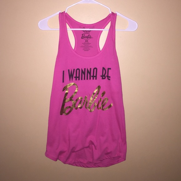 "I wanna be Barbie" tank top