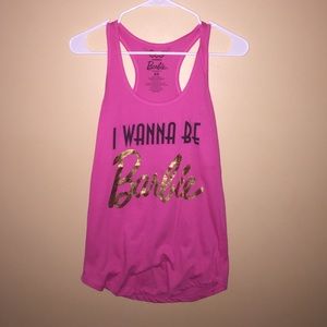"I wanna be Barbie" tank top