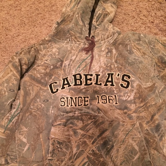 Men's Cabelas Camo Hoodie
