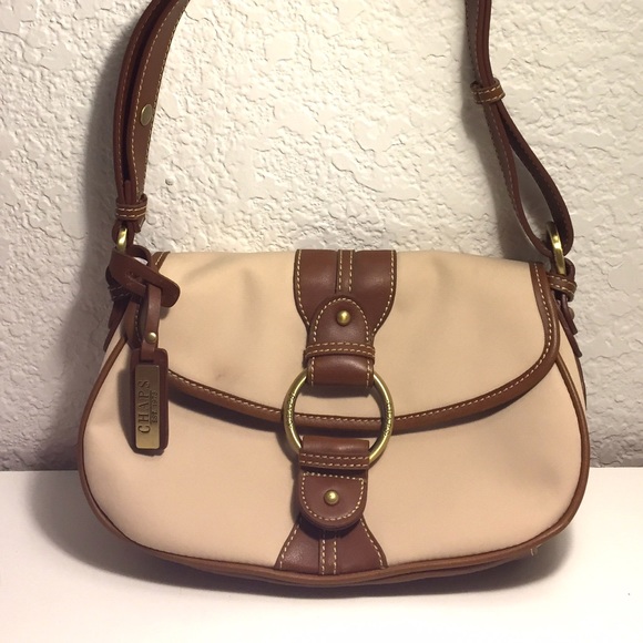 Chaps Tan and Brown Purse