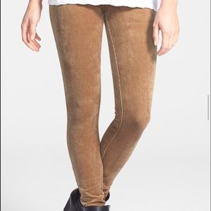 Hue Tan corduroy pant