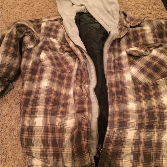 Men's plaid jacket