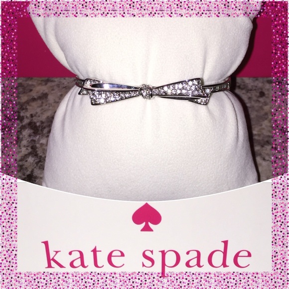 Kate Spade ♠️ Silver Bow Bracelet for @kceelady