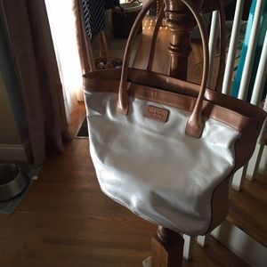 White patent leather KATE SPADE purse