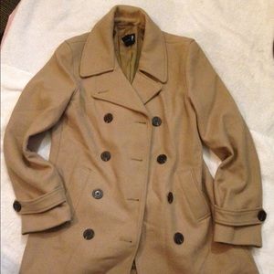 Camel Pea Coat
