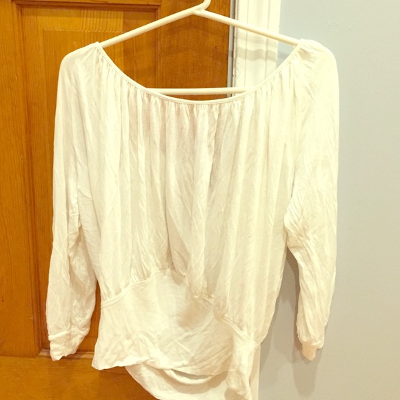 Casual white shirt
