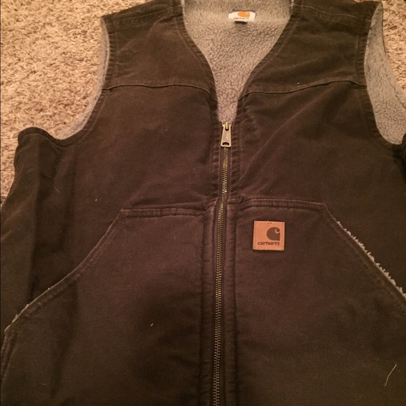 Men's Large Carhartt Brown Vest