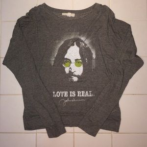 Forever 21 John Lennon Long Sleeve Tee