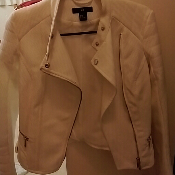 White winter jacket