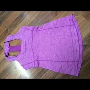 Pink lululemon tank