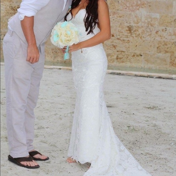 Katie May lanai wedding gown - Picture 3 of 4