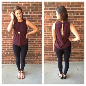 Bordeaux Here to There Tank