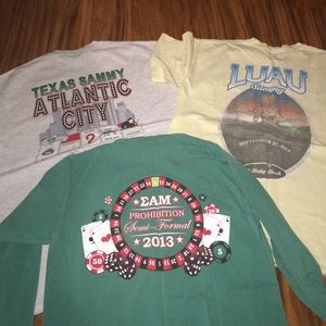 Sammy fraternity tshirts small and medium