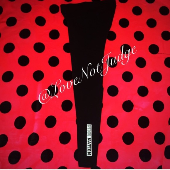NWT lg VS PINK- PINK NATION LEGGING - Picture 4 of 4