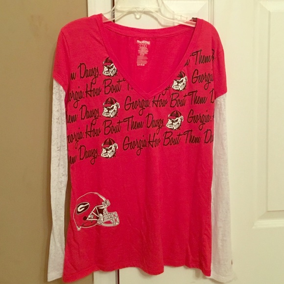 UGA/ Bulldogs long sleeve tee