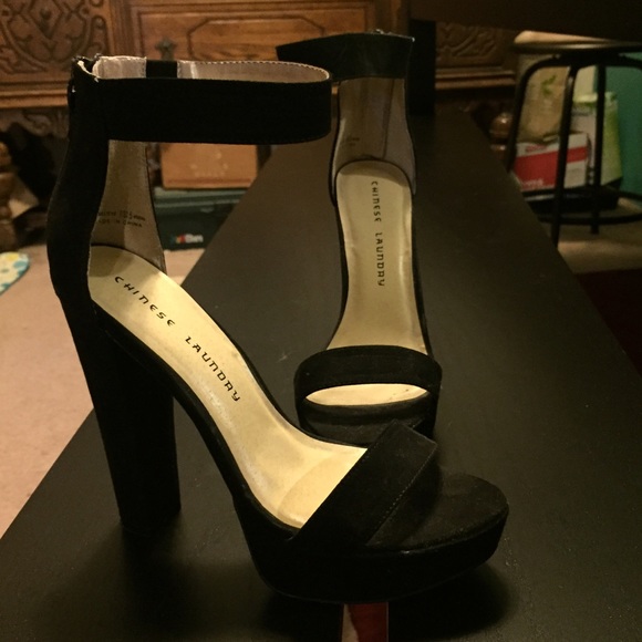 Black Platform Heels