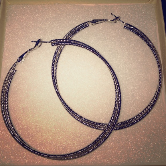 Banana Republic hoop earrings