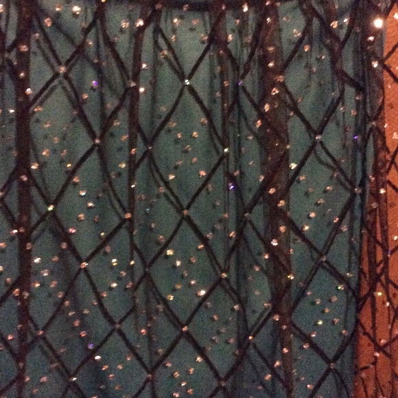 Teal Homecoming Dress - Picture 4 of 4