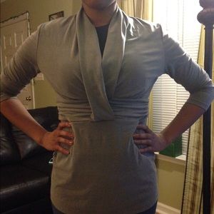 NY&C gray blouse