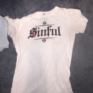 Sinful top with wings