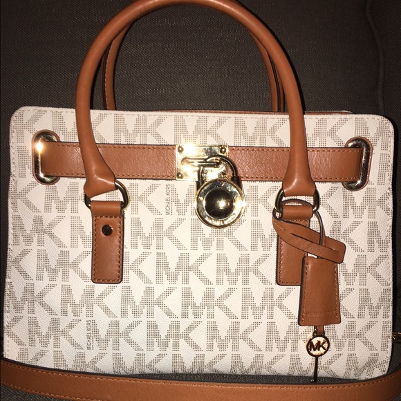 Michael Kors Medium Vanilla Hamilton