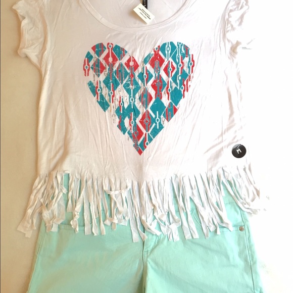 Medium Full Tilt Shirt with Fringe