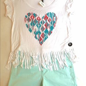 Medium Full Tilt Shirt with Fringe