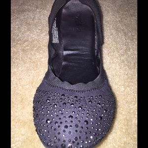 Pretty Jeweled Ballerina Shoes