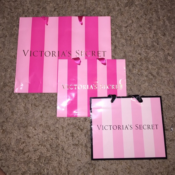 Victoria secret shopping bags:)