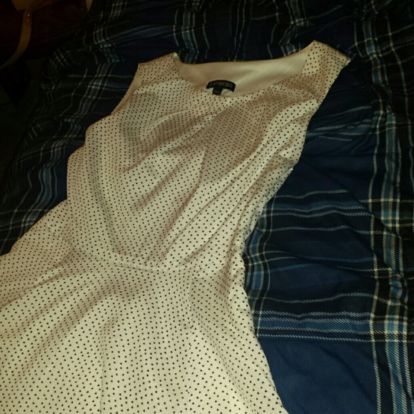 Worn once Express polka heart dress