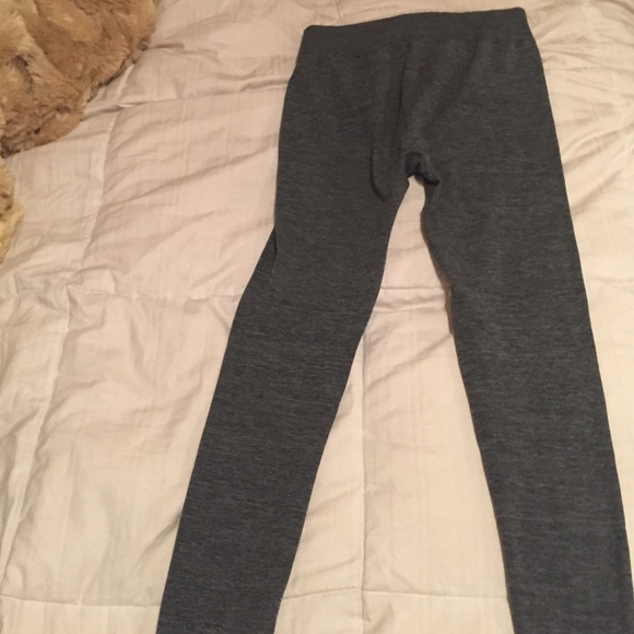 Gray leggings