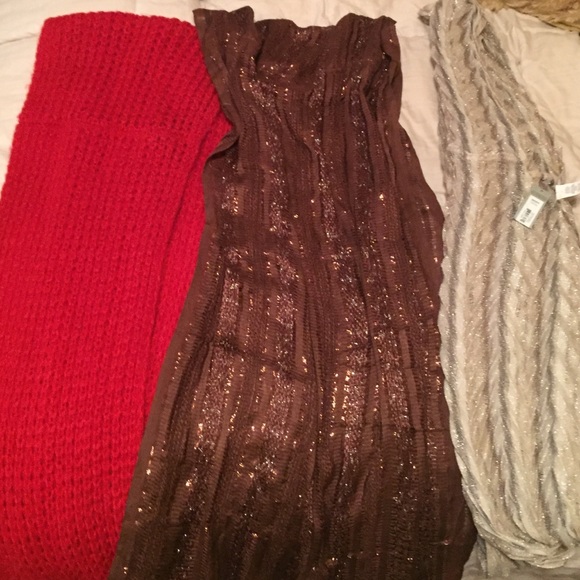 Brand new infinity scarves