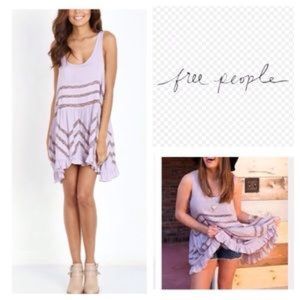 LAVENDER SLIP DRESS