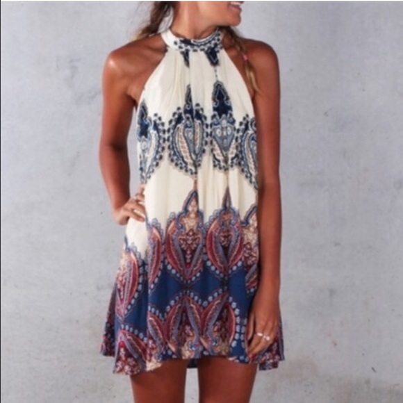 No brand Dresses & Skirts - •bundle• boho dress & express shirt