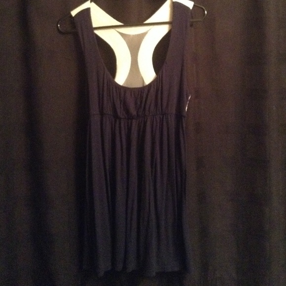 Navy blue tank top