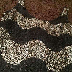 Beautiful sequence bebe dress ✨