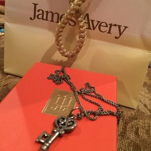 James Avery necklace + charm