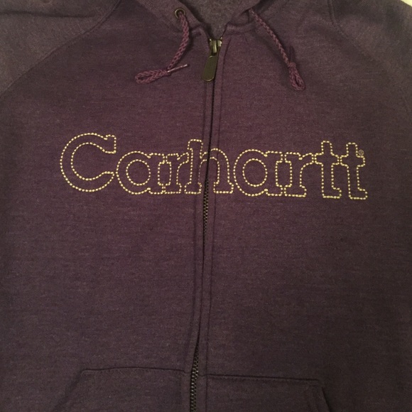 NWOT purple Carhartt zipup