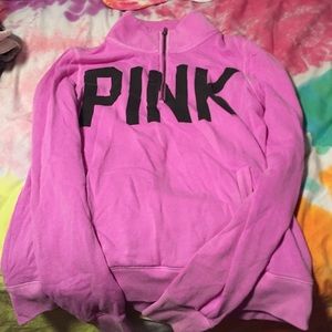 ✨💥ON HOLD💥✨Victoria secret PINK half zip sweater