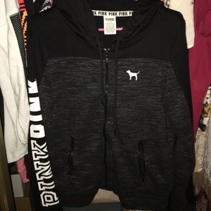 VS PINK black hoodie