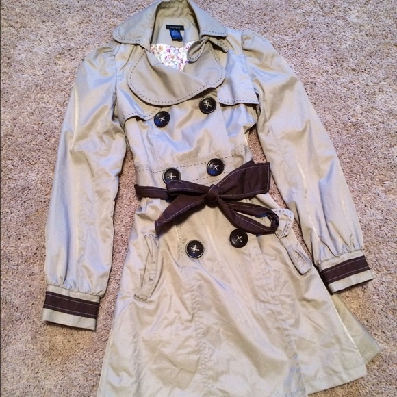 Khaki Dress Coat