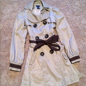 Khaki Dress Coat