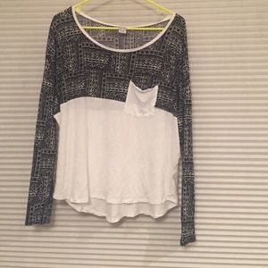 Very cute patterned long sleeve