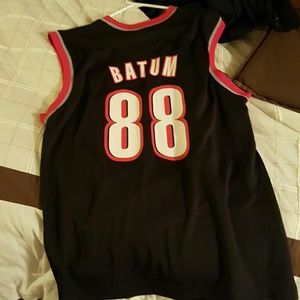 Portland Trailblazers Black Batum jersey